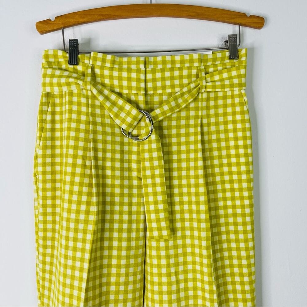 Ann Taylor Gingham Cropped Pants - Picture 3 of 9